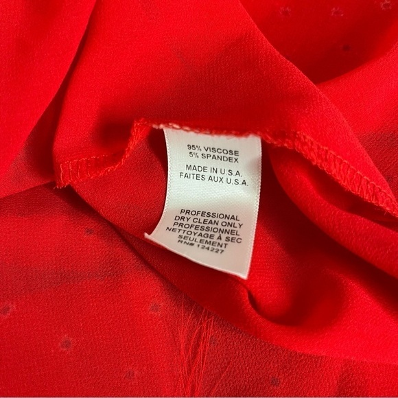 Misa Los Angeles Larsen Cold-Shoulder Bohemian Printed Midi Dress In Red Size S - Picture 10 of 11